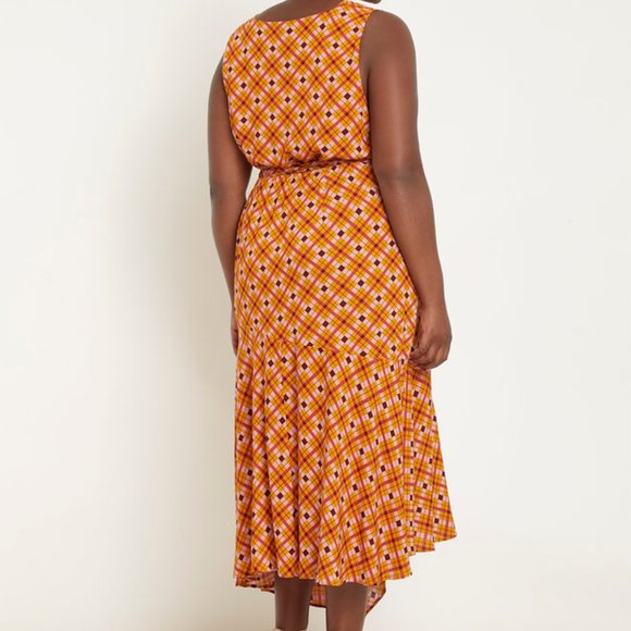 Eloquii Asymmetrical Hem Maxi Dress - Picture 3 of 4